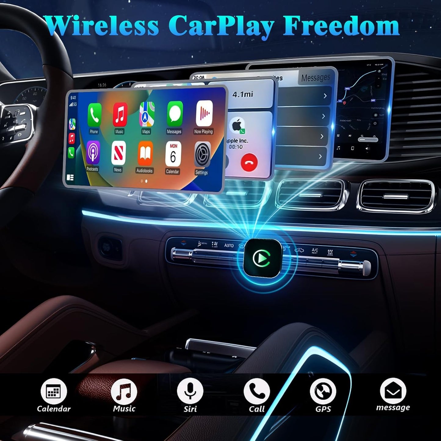 BSUBSU 2026 Wireless CarPlay Adapter – Compact Mini USB-C CarPlay Converter
BSUBSU CarPlay Wireless Adapter – Fast Bluetooth 5.2 Dual-Band Connection
BSUBSU 2-in-1 Wireless CarPlay and Android Auto Adapter – Plug and Play Design
BSUBSU CarPlay Adapter – Stable, No Lag Wireless Connection for All Cars
BSUBSU Mini Wireless CarPlay Adapter – Smart Cooling, Dual-Band Performance
BSUBSU Wireless CarPlay Dongle – Compatible with iPhone iOS and Android Auto