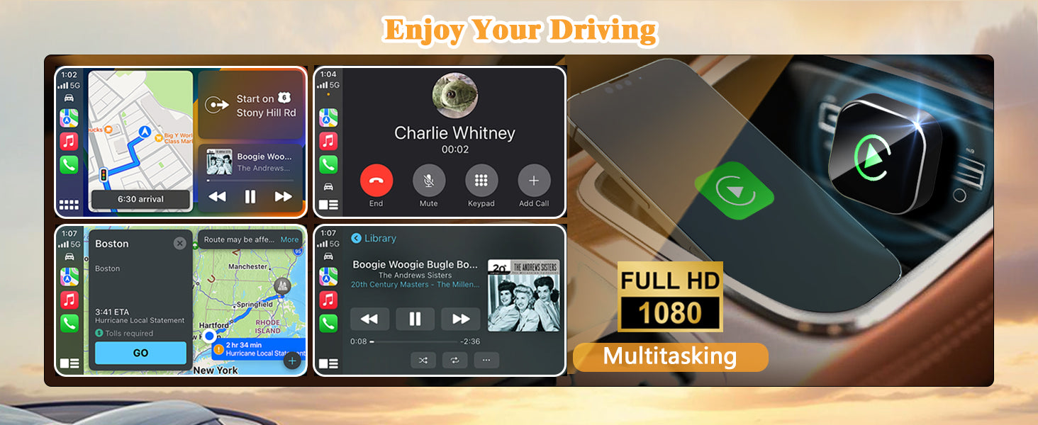 BSUBSU 2026 Wireless CarPlay Adapter – Compact Mini USB-C CarPlay Converter
BSUBSU CarPlay Wireless Adapter – Fast Bluetooth 5.2 Dual-Band Connection
BSUBSU 2-in-1 Wireless CarPlay and Android Auto Adapter – Plug and Play Design
BSUBSU CarPlay Adapter – Stable, No Lag Wireless Connection for All Cars
BSUBSU Mini Wireless CarPlay Adapter – Smart Cooling, Dual-Band Performance
BSUBSU Wireless CarPlay Dongle – Compatible with iPhone iOS and Android Auto