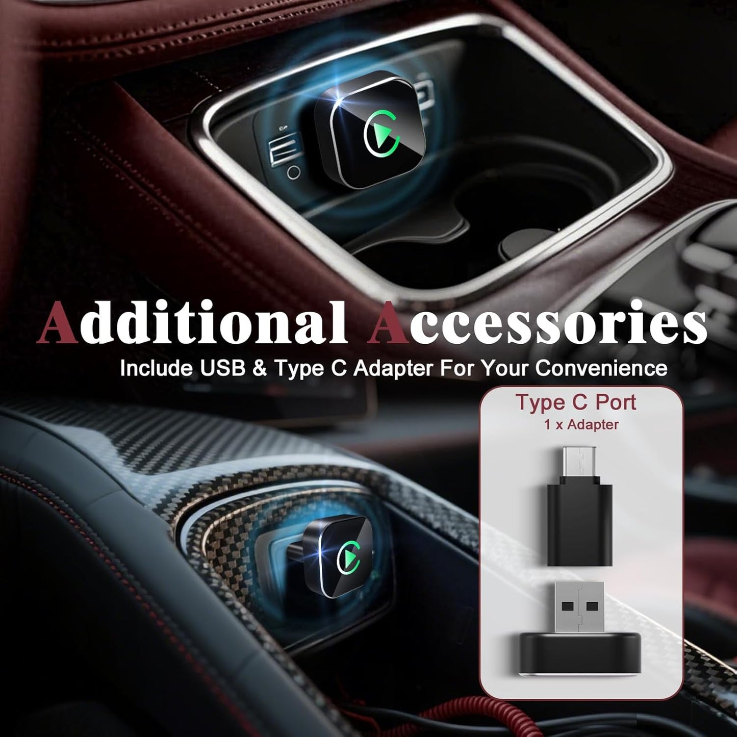 BSUBSU 2026 Wireless CarPlay Adapter – Compact Mini USB-C CarPlay Converter
BSUBSU CarPlay Wireless Adapter – Fast Bluetooth 5.2 Dual-Band Connection
BSUBSU 2-in-1 Wireless CarPlay and Android Auto Adapter – Plug and Play Design
BSUBSU CarPlay Adapter – Stable, No Lag Wireless Connection for All Cars
BSUBSU Mini Wireless CarPlay Adapter – Smart Cooling, Dual-Band Performance
BSUBSU Wireless CarPlay Dongle – Compatible with iPhone iOS and Android Auto