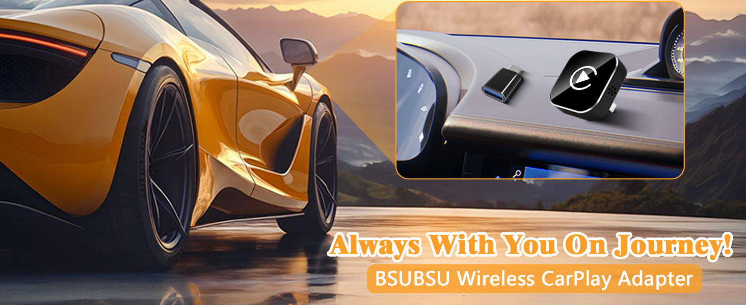 BSUBSU 2026 Wireless CarPlay Adapter – Compact Mini USB-C CarPlay Converter
BSUBSU CarPlay Wireless Adapter – Fast Bluetooth 5.2 Dual-Band Connection
BSUBSU 2-in-1 Wireless CarPlay and Android Auto Adapter – Plug and Play Design
BSUBSU CarPlay Adapter – Stable, No Lag Wireless Connection for All Cars
BSUBSU Mini Wireless CarPlay Adapter – Smart Cooling, Dual-Band Performance
BSUBSU Wireless CarPlay Dongle – Compatible with iPhone iOS and Android Auto