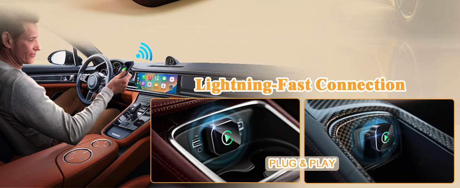 BSUBSU 2026 Wireless CarPlay Adapter – Compact Mini USB-C CarPlay Converter
BSUBSU CarPlay Wireless Adapter – Fast Bluetooth 5.2 Dual-Band Connection
BSUBSU 2-in-1 Wireless CarPlay and Android Auto Adapter – Plug and Play Design
BSUBSU CarPlay Adapter – Stable, No Lag Wireless Connection for All Cars
BSUBSU Mini Wireless CarPlay Adapter – Smart Cooling, Dual-Band Performance
BSUBSU Wireless CarPlay Dongle – Compatible with iPhone iOS and Android Auto